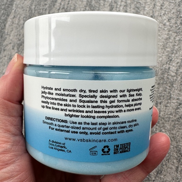 Vitamins & Sea Beauty Sea Kelp + Phytoceramides Rehydration Gel Moisturizer - Picture 6 of 12